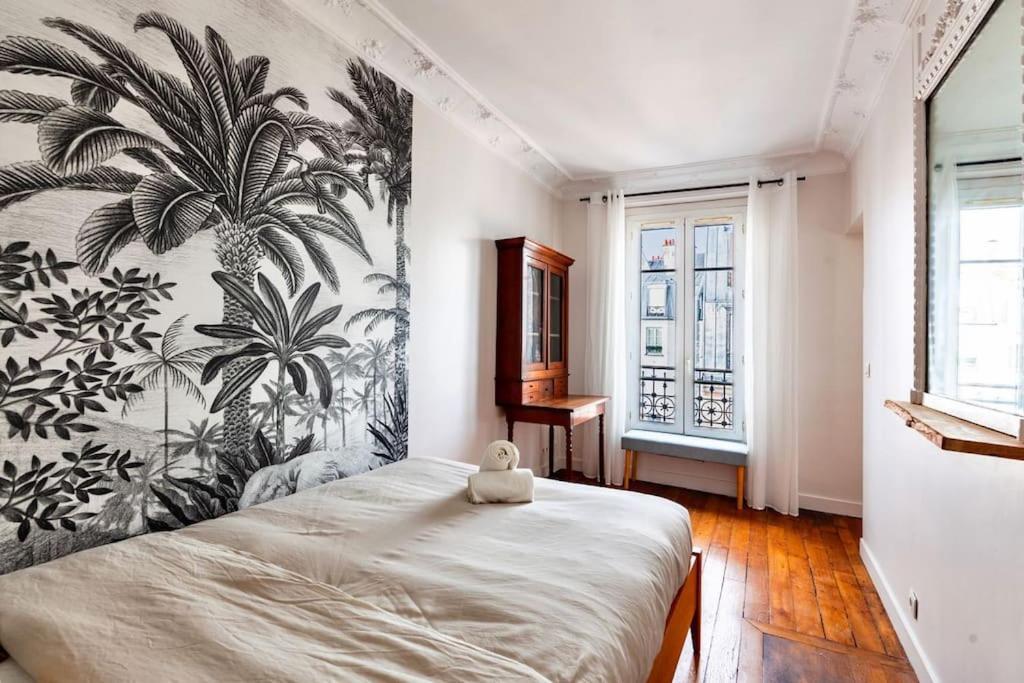Charmant Appartement Au Coeur De Parijs Buitenkant foto